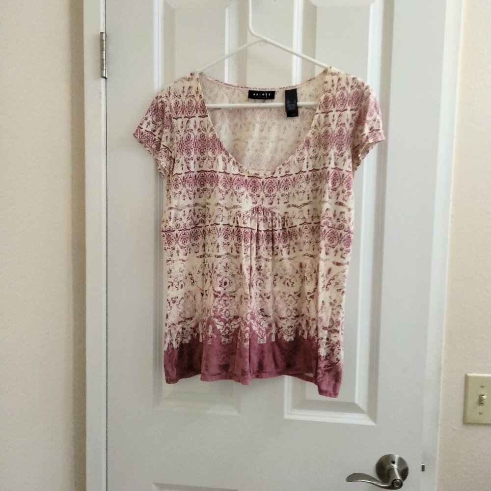 Liz Clairborne - Summer top- soft cotton  - Size L